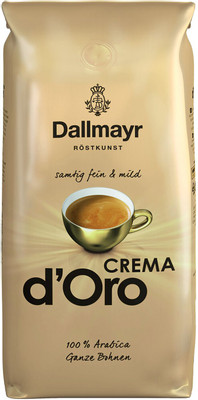 Кофе Dallmayr Crema d'Oro в зёрнах, 500г