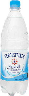 Вода Gerolsteiner Натурель минеральная природная питьевая столовая негазированная, 1л