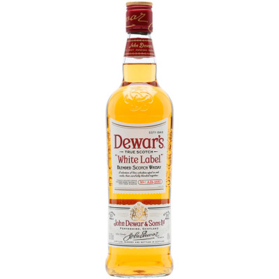 Виски Dewar's Вайт Лейбл 40%, 700мл
