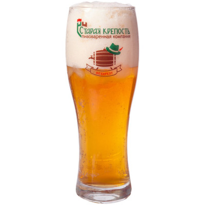Пиво Старая Крепость светлое фильтрованное 4.5%, 1.35л