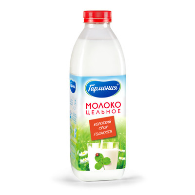 Молоко Гармония пастеризованное 3.5-4.7%, 900мл