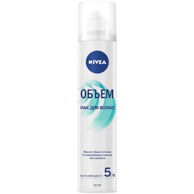 Лак для волос Nivea Объем, 250мл