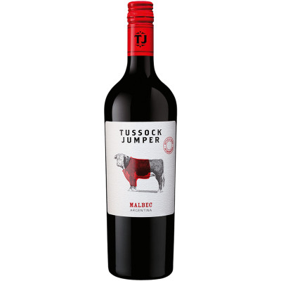Вино Tussock Jumper Malbec красное сухое, 750мл