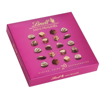 Набор конфет Lindt Lindor Mini Praline ассорти из молочного шоколада, 100г