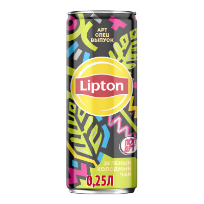Холодный чай Lipton Зеленый, 250мл