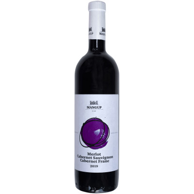 Вино Mangup Merlot-Cabernet Sauvignon-Cabernet Franc красное сухое 13.5%, 750мл