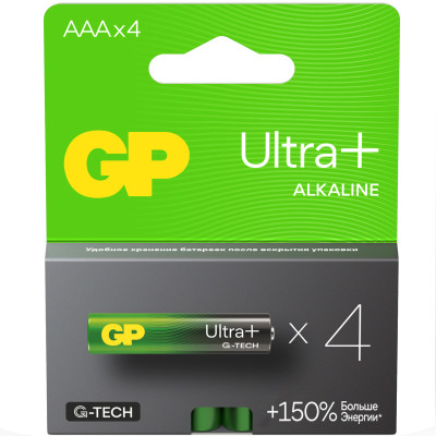 Батарейки GP Ultra Plus Alkaline AA, 4шт