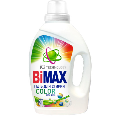 Гель для стирки BiMax Color, 1.3кг