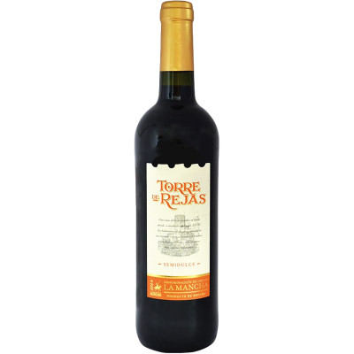 Вино Torre de Rejas красное полусладкое 12.5%, 750мл