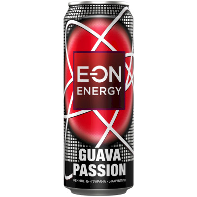 Напиток энергетический E-ON Guava Passion, 450мл