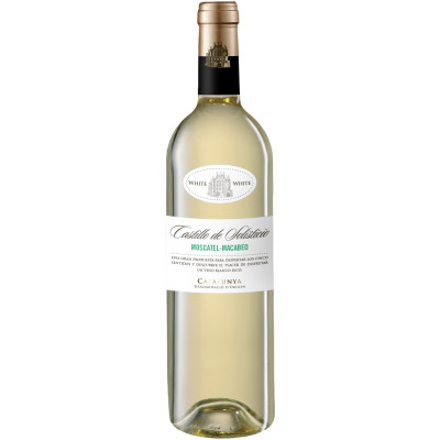Вино Castillo de Solisticio Moscatel-Macabeo белое сухое 12%, 750мл