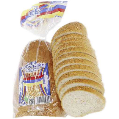 Хлеб Хлебозавод №2 с отрубями нарезка 2 сорт, 200г