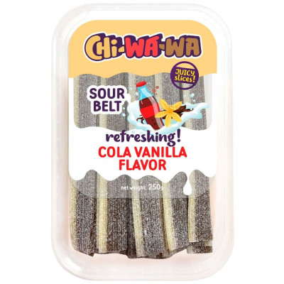 Мармелад Chi-Wa-Wa кислый со вкусом колы и ванили, 250г