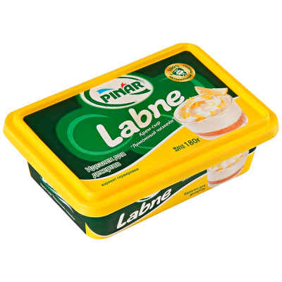 Крем-сыр Labne лимонный чизкейк 45%, 180г