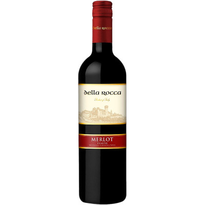 Вино Della Rocca Мерло Венето красное сухое, 750мл