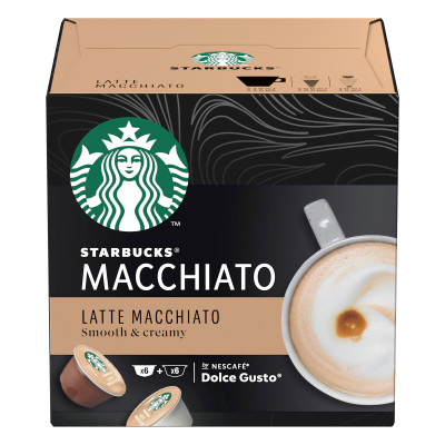 Кофе в капсулах Starbucks Latte Macchiato для Dolce Gusto, 6x21.5г