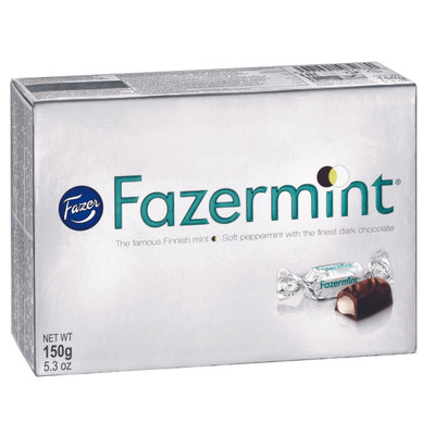 Конфеты Fazer Fazermint шоколадные, 150г
