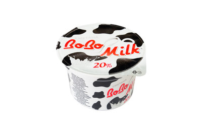 Сметана Хладонеж Bobo Milk 20%, 180г