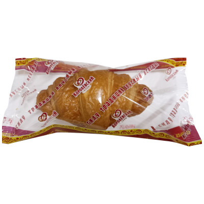 Круассан Королевский Хлеб с апельсиновой начинкой, 75г