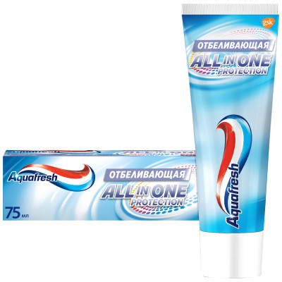 Зубная паста Aquafresh All-in-One Protection Whitening, 75мл
