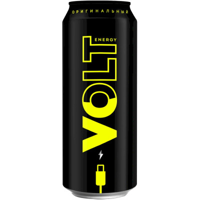 Напиток энергетический Volt Energy безалкогольный газированный, 450мл