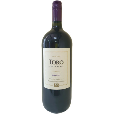 Вино Toro Sentenario Мальбек красное полусухое 13.5%, 1.5л