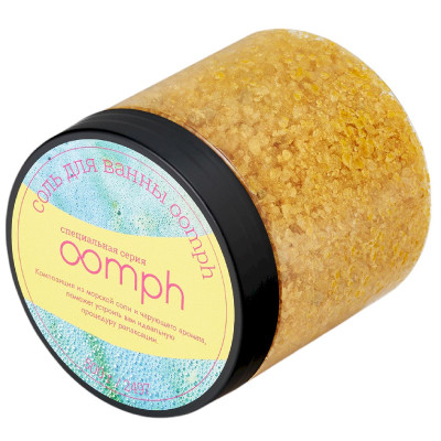 Соль для ванны Oomph Milk&honey, 500г