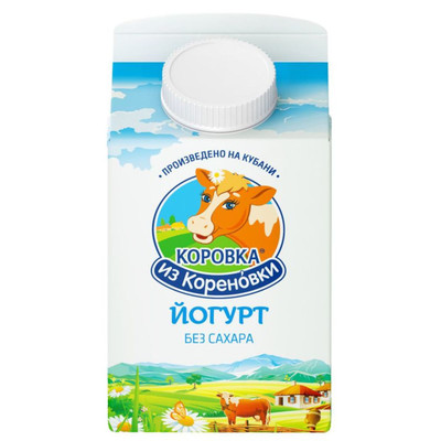 Йогурт Киржачский МЗ без сахара 2.5%, 450мл