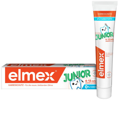 Зубная паста Elmex Junior детская, 75мл