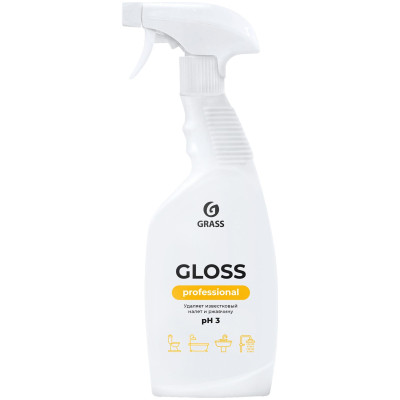 Средство Grass Gloss чистящее для санузлов и ванных комнат, 600мл