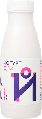 Йогурт Братья Чебурашкины питьевой Малина 0.5%, 330мл