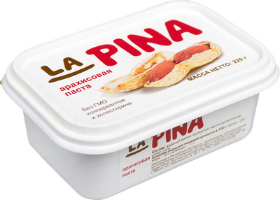 Паста арахисовая La Pina, 220г