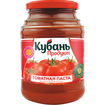 Томатная паста Кубань Продукт Краснодарская экстра оригинальная 25%, 280г