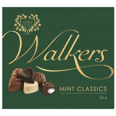 Набор конфет Walkers шоколадных Mint Classics, 120г
