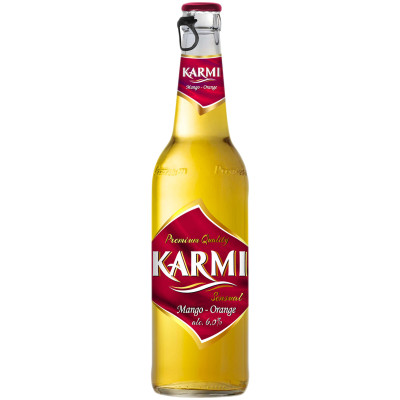 Пивной напиток  Karmi Sensual с ароматом манго и апельсина 6%, 480мл