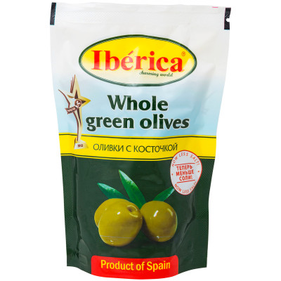 Оливки Iberica с косточкой