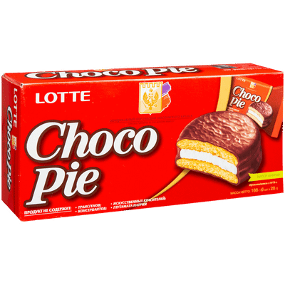 Печенье Choco Pie прослоённое глазированное, 168г