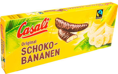 Конфеты Casali суфле банановое в шоколаде, 300г