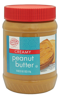 Паста арахисовая Hy-Top Peanut Butter мягкая, 510г