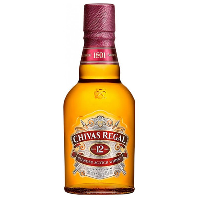 Виски Chivas Regal Блендед Скотч 40% в подарочной упаковке, 375мл
