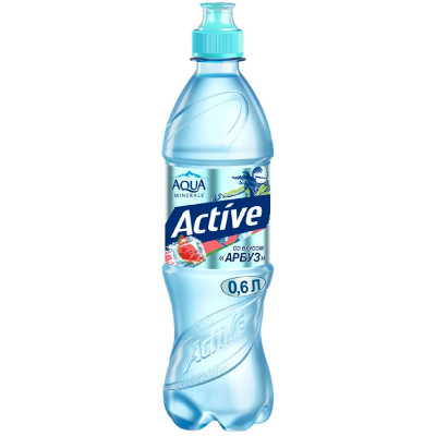 Напиток безалкогольный Aqua Minerale Active Арбуз негазированный, 600мл