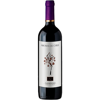 Вино Aromas De Chile Карменер красное сухое 13%, 750мл