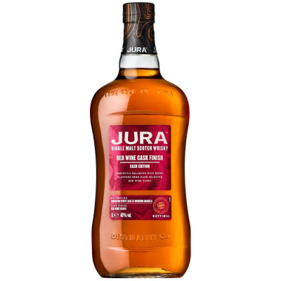 Виски Jura Рэд Вайн Каск Эдишн шотландский односолодовый 40% в подарочной упаковке, 700мл