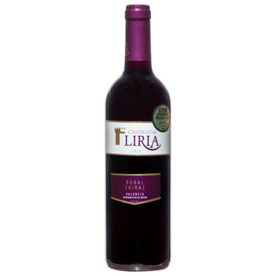 Вино Castillo de Liria Bobal Shiraz красное сухое 12.5%, 750мл