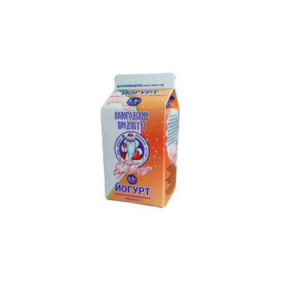 Йогурт Вологодские продукты питьевой абрикос 2.5%, 470мл
