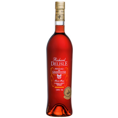 Вино креплёное ликерное Pineau des Charentes Richard Delisle розовое сладкое 17.5%, 750мл