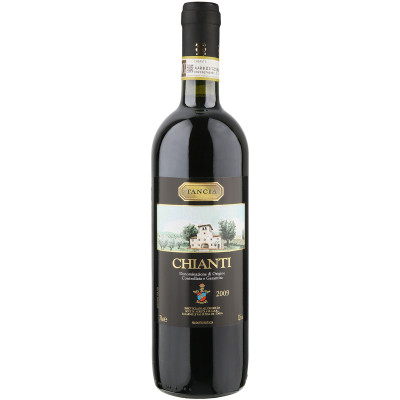 Вино Tancia Chianti DOCG красное сухое 13%, 750мл