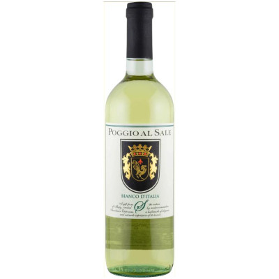 Вино Poggio Al Sale Бьянко Тоскана сухое белое 12.5%, 750мл