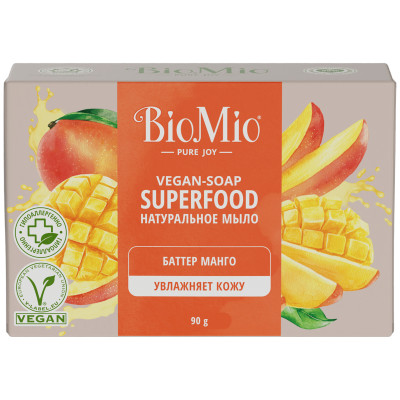 Мыло Biomio Bio-Soup Superfood с биттером Манго, 90г