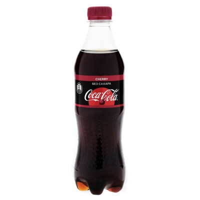 Напиток безалкогольный Coca-Cola Черри газированный, 500мл